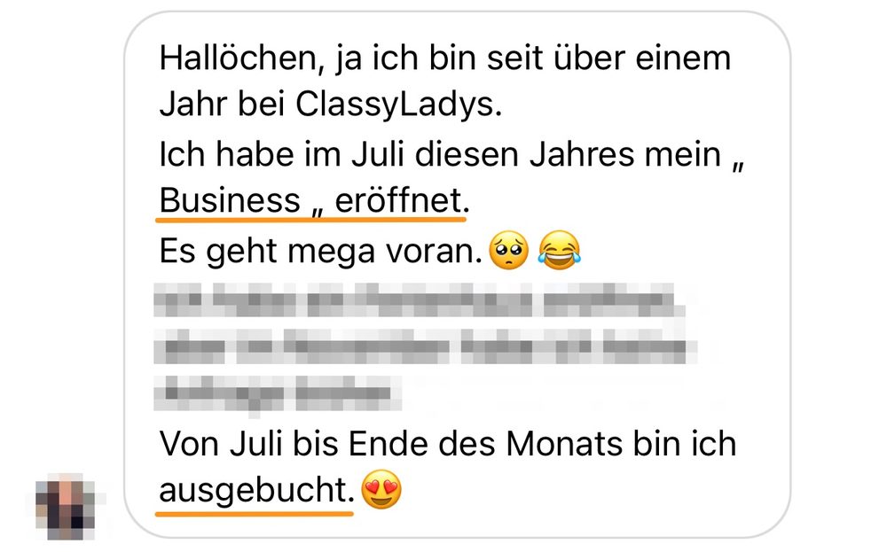 Screenshot: von Juli bis Ende des Monats ausgebucht